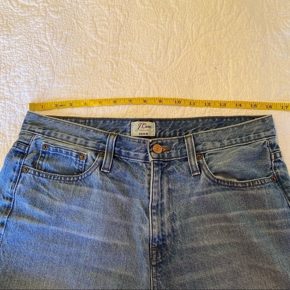 J. Crew High Rise Broken-In Boyfriend Denim Shorts - 29 - Picture 10 of 15